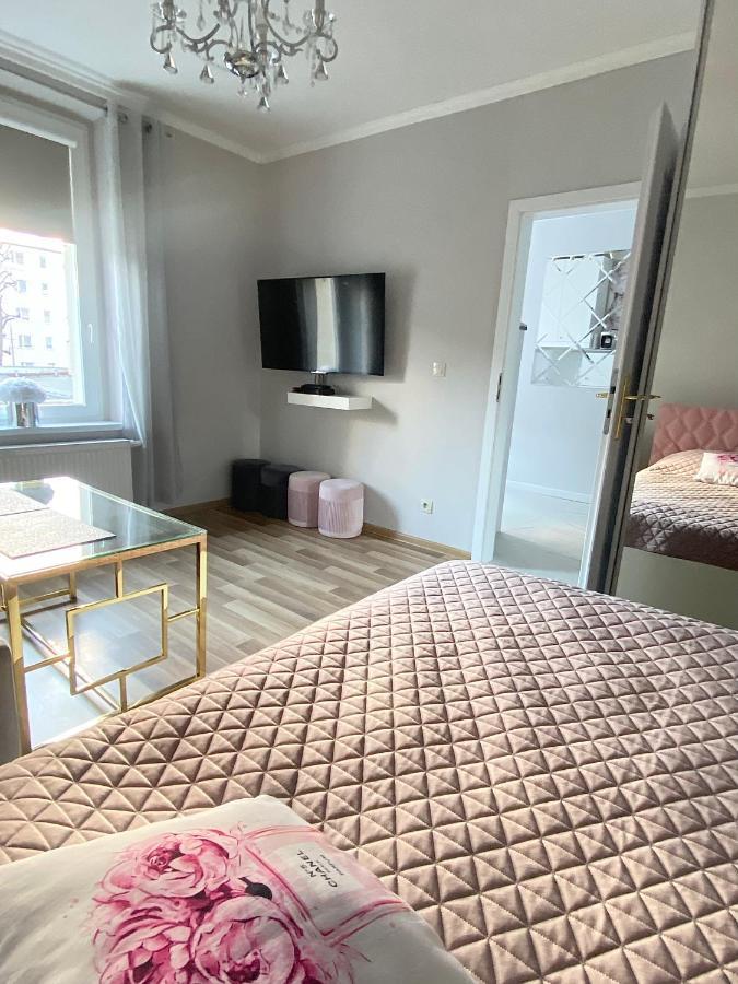 Glamour Apartment Przy Plazy, Z Parkingiem Prywatnym Sopot Exteriör bild